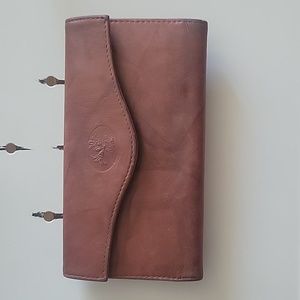 EUC Buaton Wallet Genuine Leather